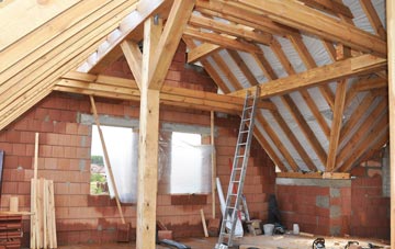 Rake End attic trusses
