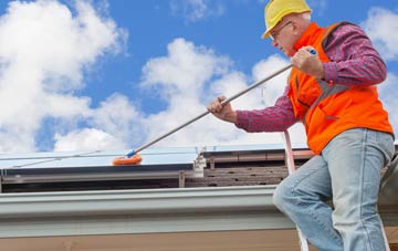 Rake End soft wash roof cleaning